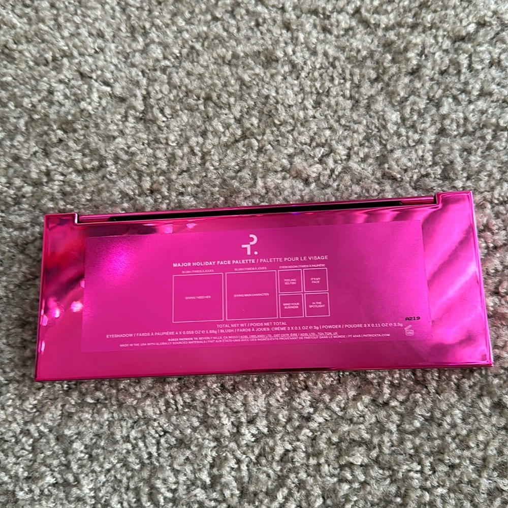Patrick Ta Holiday Palette